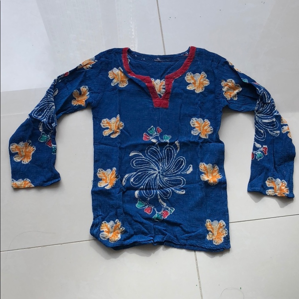 Vintage floral blouse